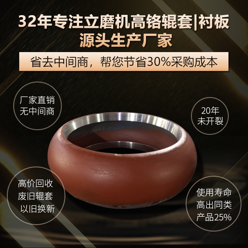 高鉻輥套 高鉻輥套